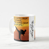 "Discipline" Coffee Mug (Devant gauche)