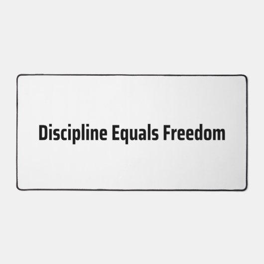 Discipline Égale Liberté Machine à Écrire Minimali (Recto)