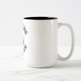 DIscipline Greater than Motivation- Gym Fitness  Tweekleurige Koffiemok