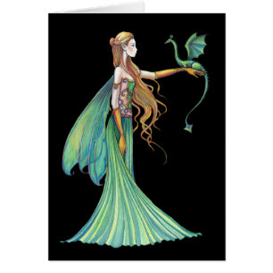 Discipline Green Fairy Dragon door Molly Harrison