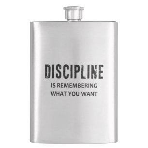 Discipline herinnert zich wat je wilt flacon