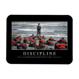Discipline: Inspirerend prijsopgave Magneet