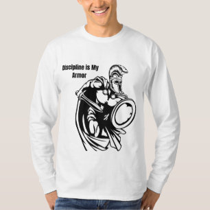 “Discipline is Mijn Pantser – Zwaard T-Shirt voor