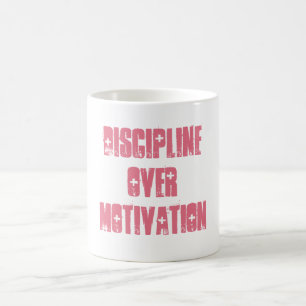 Discipline motivatie Gym Bodybuilding Fitness Koffiemok