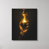 Discipline Over Comfort Canvas Print (Voorkant)