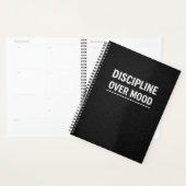 Discipline Over Mood Motivational Planner (Display)