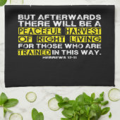 DISCIPLINE - Squat Workout Motivatie Theedoek (Gevouwen)