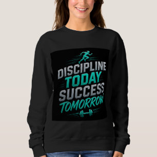 🏃 Discipline Vandaag Succes Morgen Motivatie 💗 Trui