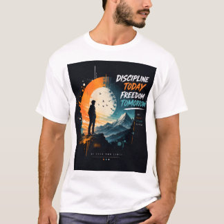Discipline Vandaag Vrijheid Morgen T-shirt