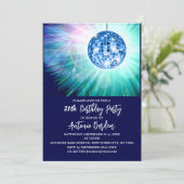 Disco 21e verparty uitnodiging (Staand voorkant)