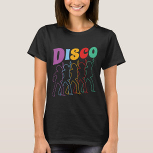 Disco 70s Disco thema retro dansen 1970' T-shirt