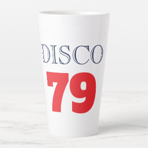Disco 79 Pop Art Muziek Entertainment Retro Latte Mok