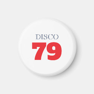 Disco 79 Pop Art Muziek Entertainment Retro Magneet