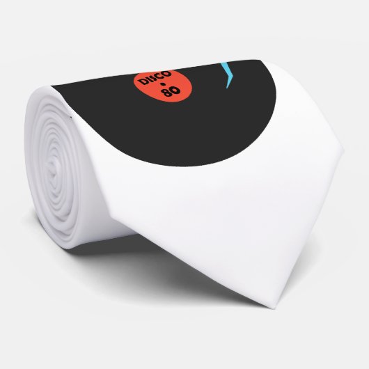 Disco 80 stropdas (Opgerold)