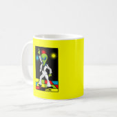Disco Alien Koffiemok (Voorkant links)