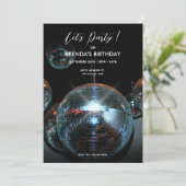 Disco bal Lichten Feest  Kaart (Staand voorkant)