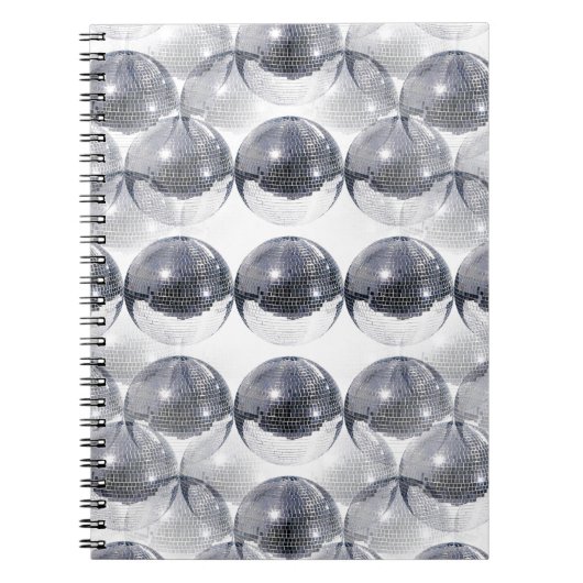 disco bal notitieboek (Voorkant)