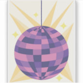 Disco Bal Sticker (Voorkant)