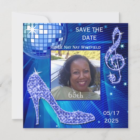Disco Bal, Stiletto Save The Date (Voorkant)