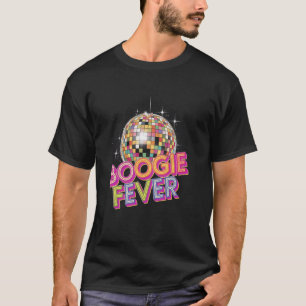 Disco Bal Vintage Retro boogie koorts discobal co T-shirt