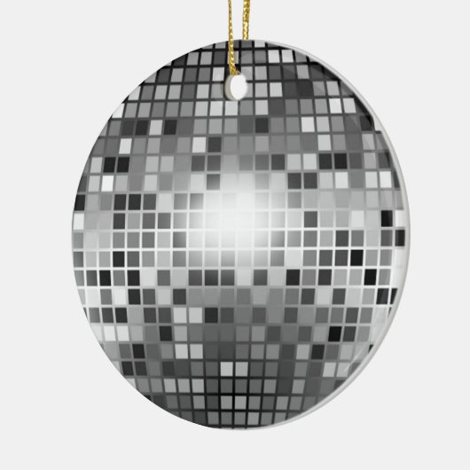 DISCO BALK KERAMISCH ORNAMENT (Links)