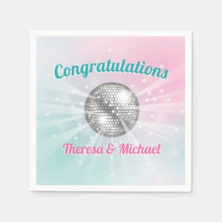 Disco Ball Baby shower Groovy Servet