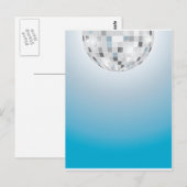 Disco Ball Briefkaart (Voorkant / Achterkant)