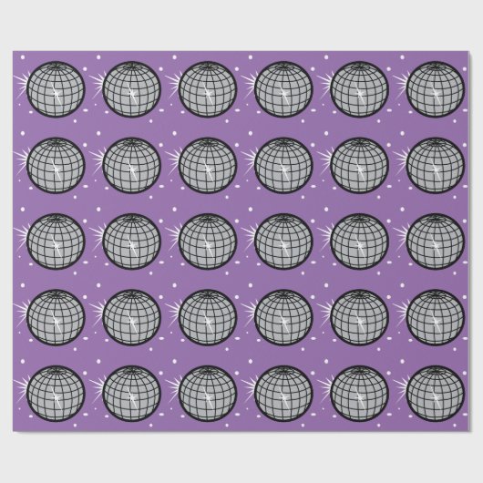 Disco Ball Cadeaupapier (Vlak)