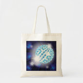 Disco Ball Canvas tas (Voorkant)