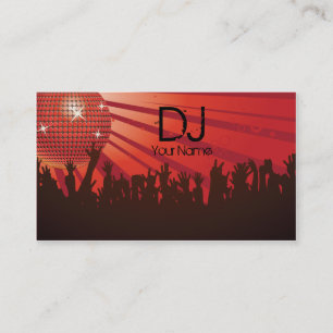 Disco Ball - Carte de visite DJ