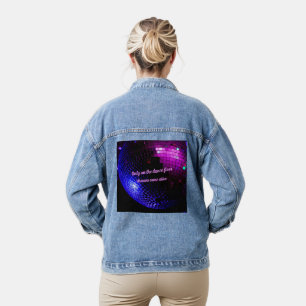 Disco Ball Dreams Denim Jacket