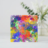 Disco Ball Electricity Fluid Art (Staand voorkant)