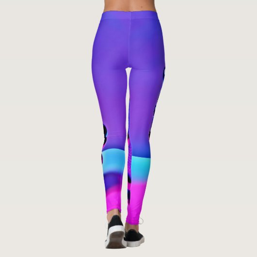 Disco Ball Fruit Leggings (Achterkant)