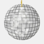 Disco Ball Keramisch Ornament (Achterkant)