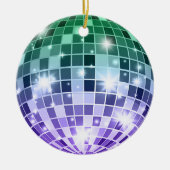 Disco Ball Keramisch Ornament (Voorkant)