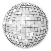 Disco Ball Keramische Knop (Voorkant)