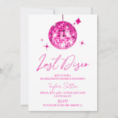 Disco Ball Laatste Disco Bachelorette Weekend Part Kaart (Voorkant)