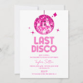 Disco Ball Laatste Disco Bachelorette Weekend Part Kaart (Voorkant)