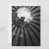Disco Ball Las Vegas Invitations de fête d'anniver (Dos)