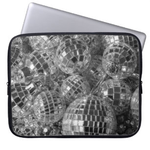 Disco Ball Ornamenten Laptop Sleeve