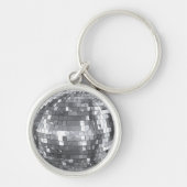 Disco Ball Party Bachelorette Verjaardag Fun Sleutelhanger (Voorkant)