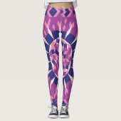 Disco Ball Pattern Leggings (Voorkant)