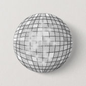Disco Ball Pin Ronde Button 5,7 Cm (Voorkant)