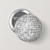 Disco Ball Pin Ronde Button 5,7 Cm (Voorkant /achterkant)