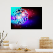 Disco Ball Poster (Keuken)