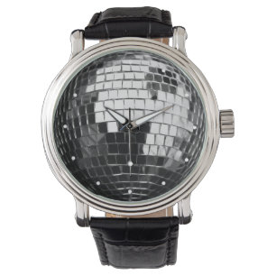 Disco Ball Retro Party Watch Horloge