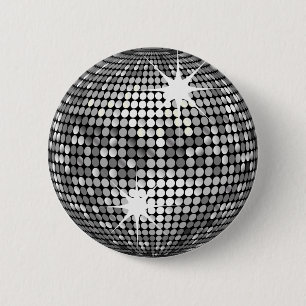 Disco Ball Ronde Button 5,7 Cm
