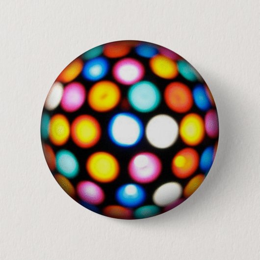 Disco Ball Ronde Button 5,7 Cm (Voorkant)
