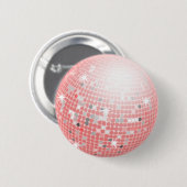 Disco Ball Ronde Button 5,7 Cm (Voorkant /achterkant)