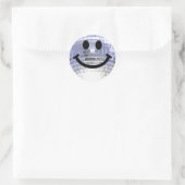 Disco Ball Ronde Sticker (Tas)